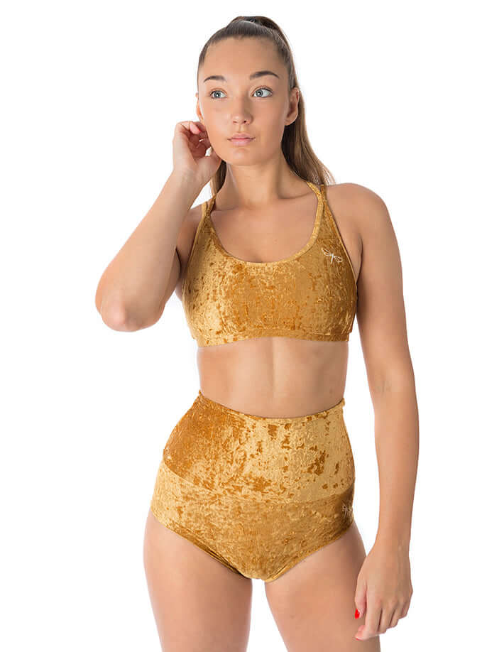 Velvet Sports Bra, Medium Support – Nicole