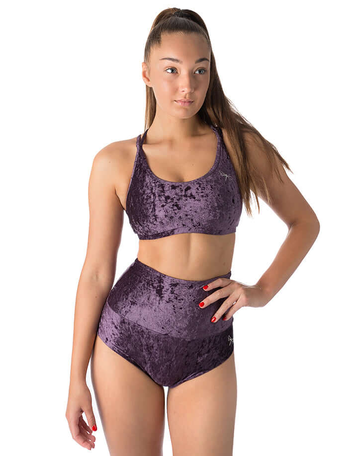 Velvet Sports Bra, Medium Support – Nicole
