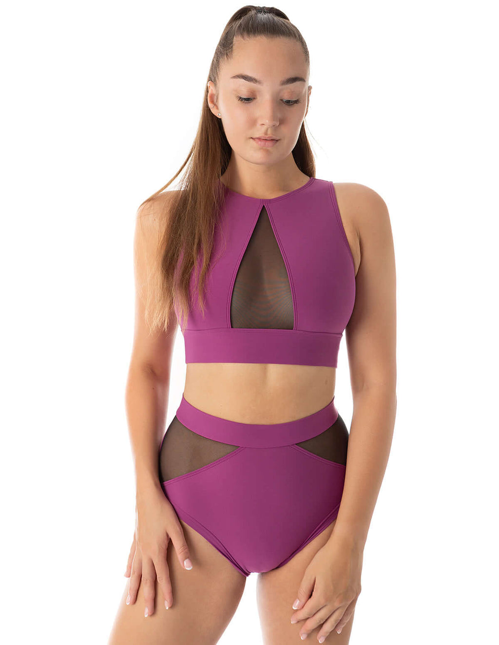 Mesh Sports Bra for Pole Dancing & Yoga – Rachel