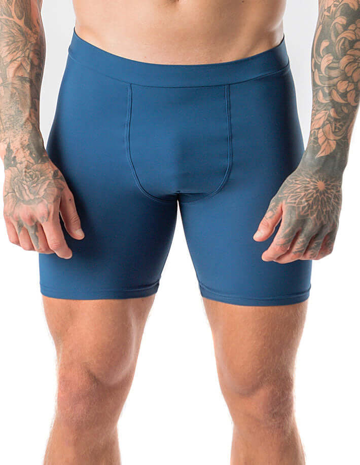Men's Hot Yoga Shorts, Sweatproof Lycra Fit – James