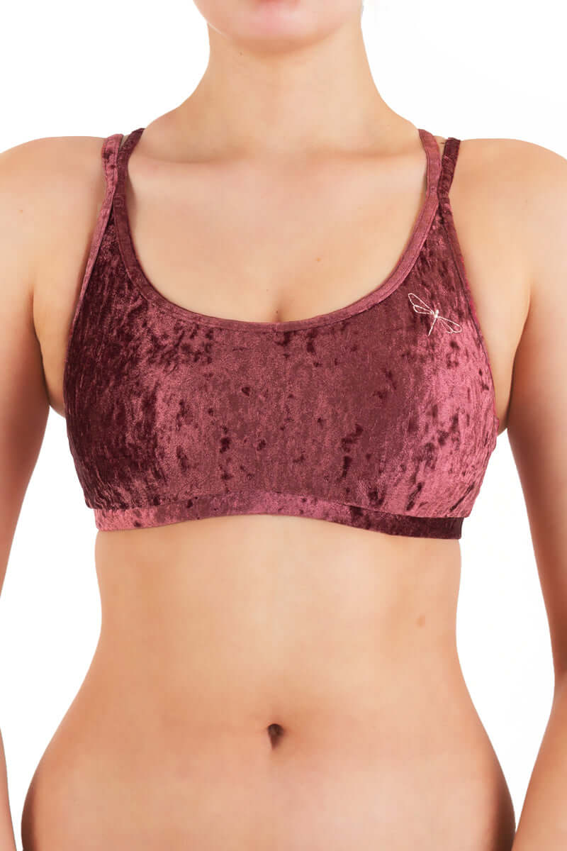 Velvet Sports Bra, Medium Support – Nicole