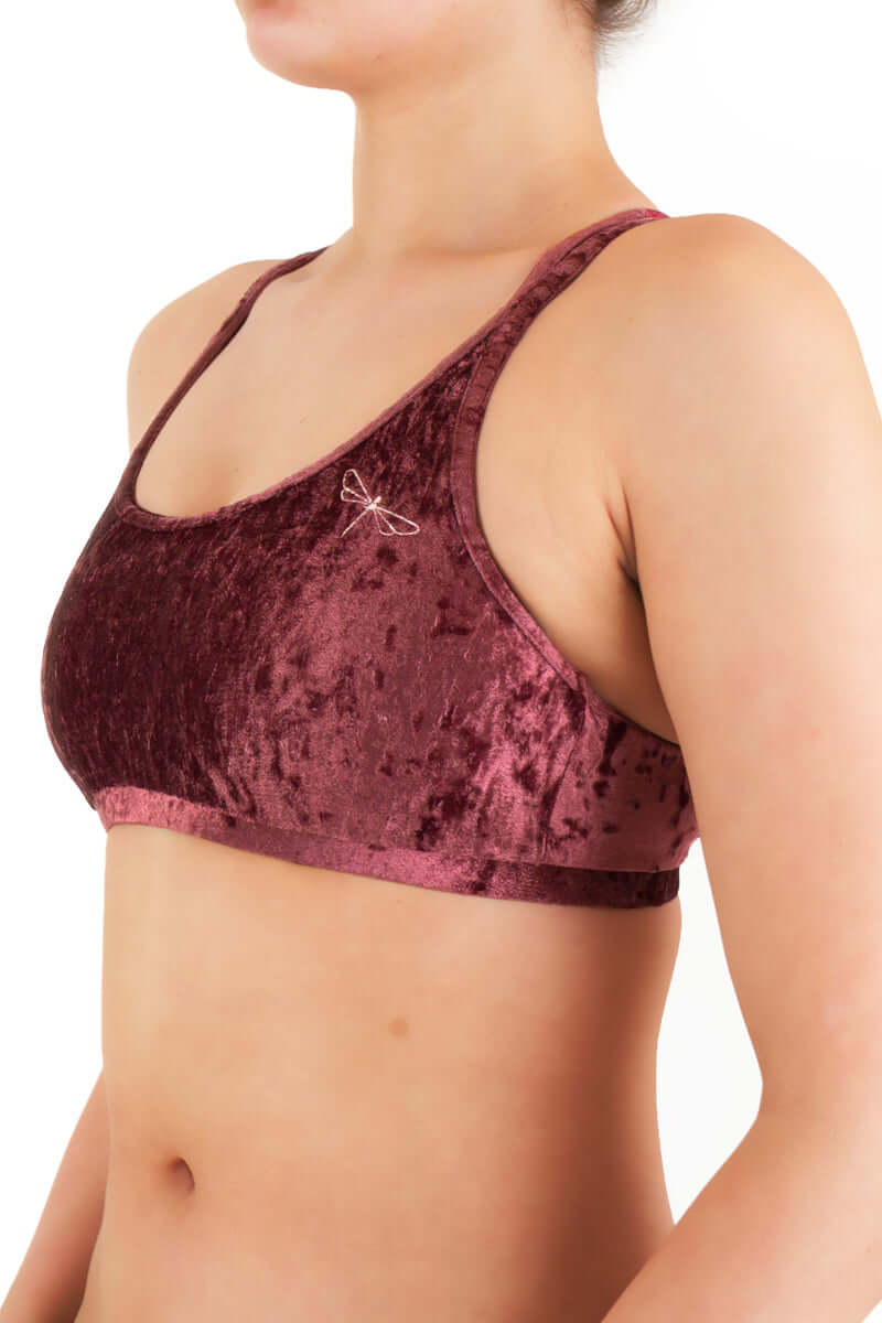 Velvet Sports Bra, Medium Support – Nicole