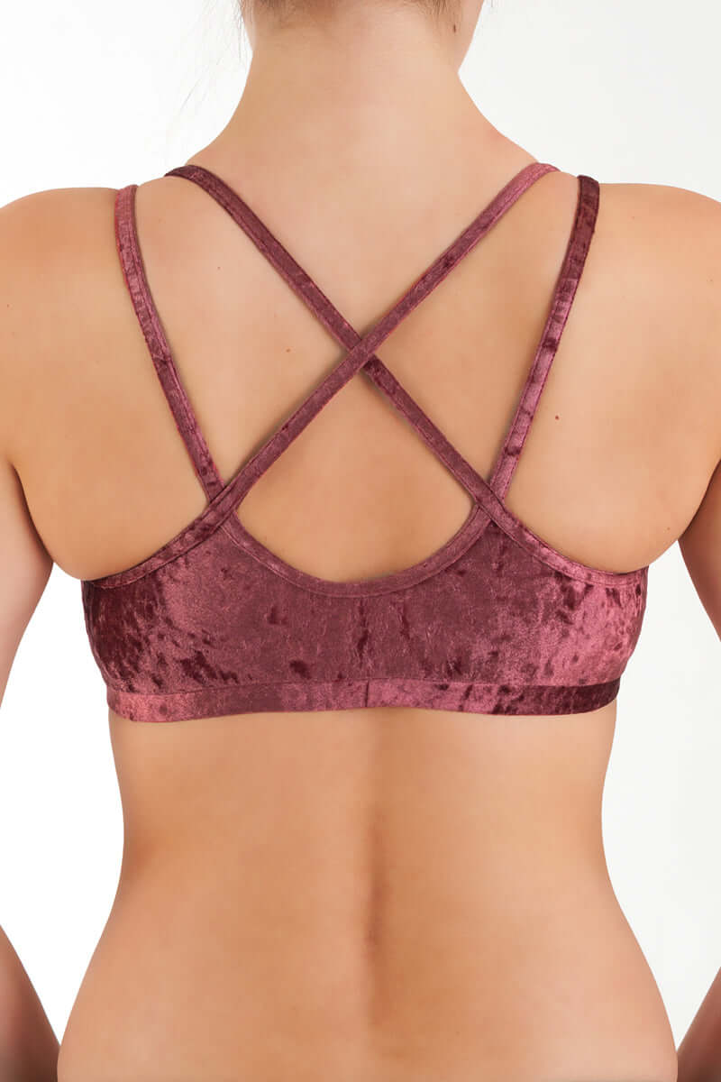 Velvet Sports Bra, Medium Support – Nicole
